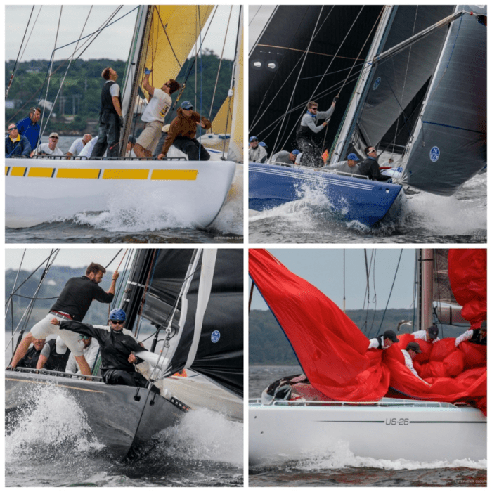 Plenty of 12 Metre action in store for 2019 at the 12 Metre Worlds in Newport, R.I. (Photo credit: Stephen Cloutier)