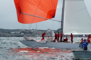 Vim, US-15 racing at the 2019 12mR European Championship