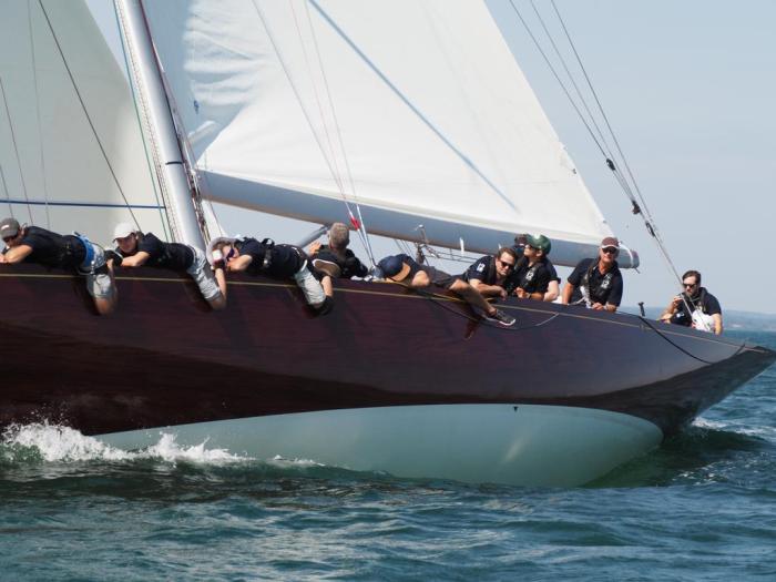 Nini Anker (N-15) in her racing debut at Flensburg, 2020. ~ photo by: -----